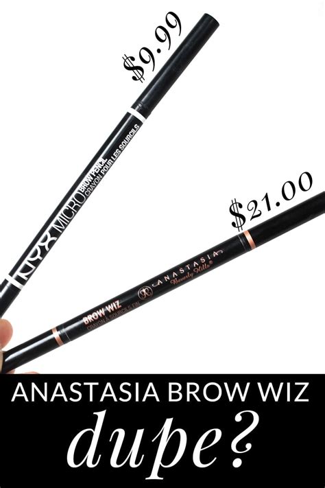 anastasia brow wiz dupe